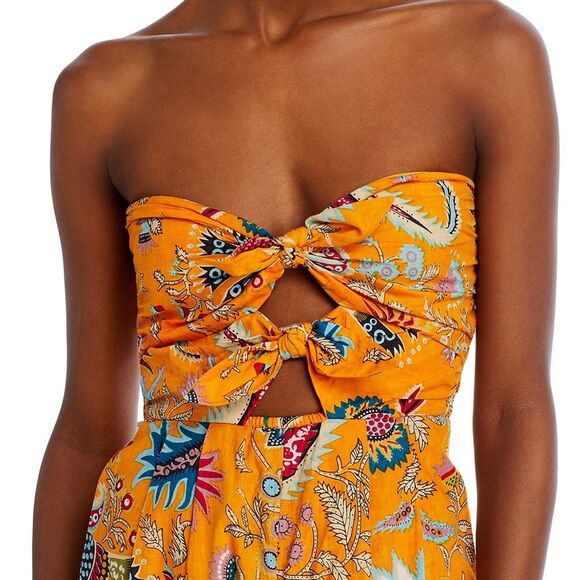 Charina Sarte Talaia Ribbon Strapless Jumpsuit, NWT, Size L - Picture 8 of 16